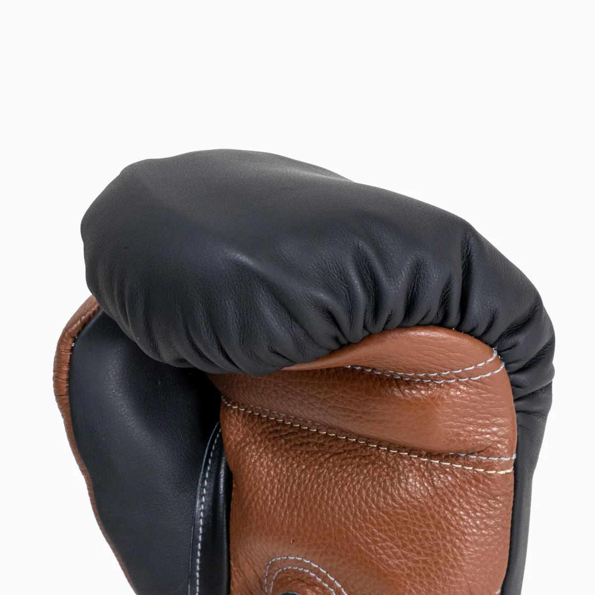 Gants de boxe Di Nardo avec Velcro 16 Oz Noir-marron  - Image 8