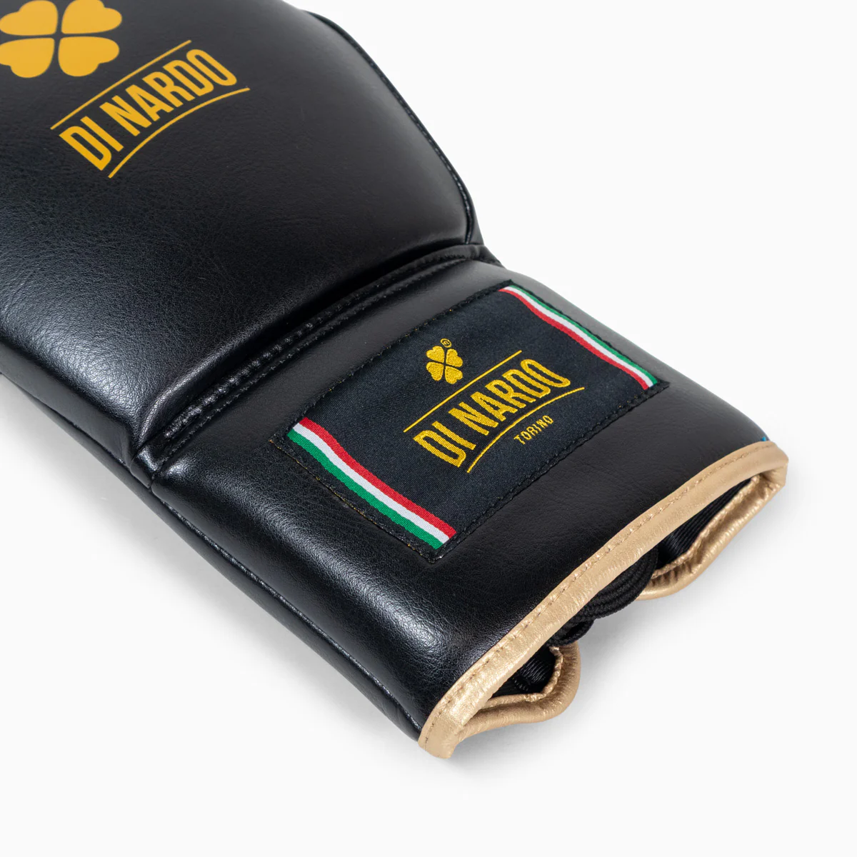 Gants de boxe Di Nardo Undercover avec Lacets Noir-or  - Image 9