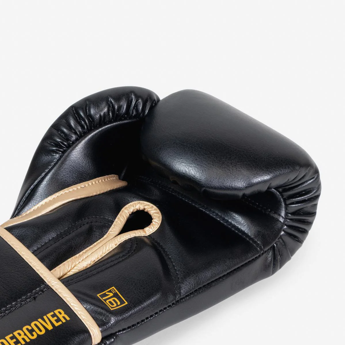 Gants de boxe Di Nardo Sous couverture avec Velcro Noir-or  - Image 9