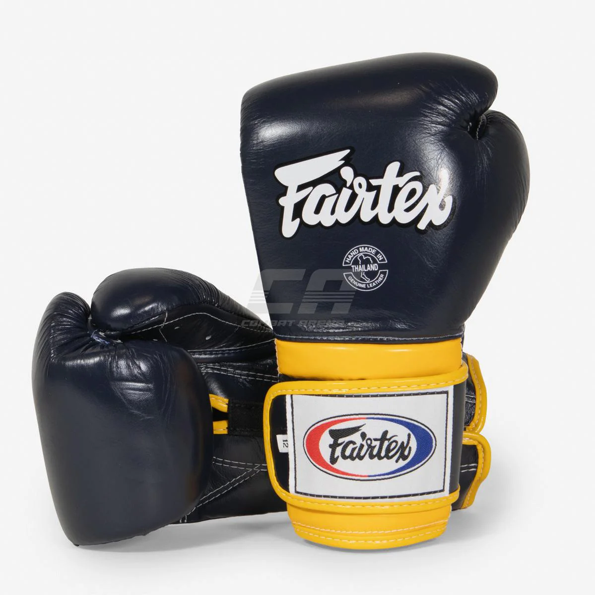 Gants de boxe Fairtex Mexican Style BGV9 Bleu-bleu-jaune 