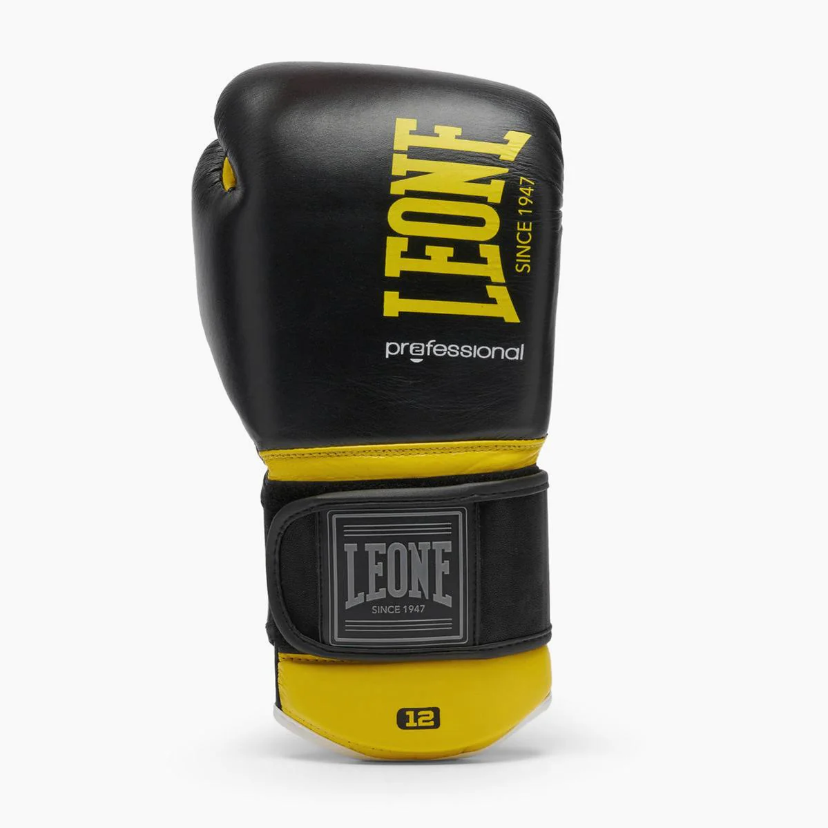 Gants de boxe Leone Professional 2 GN115C Jaune 12 Oz  - Image 2