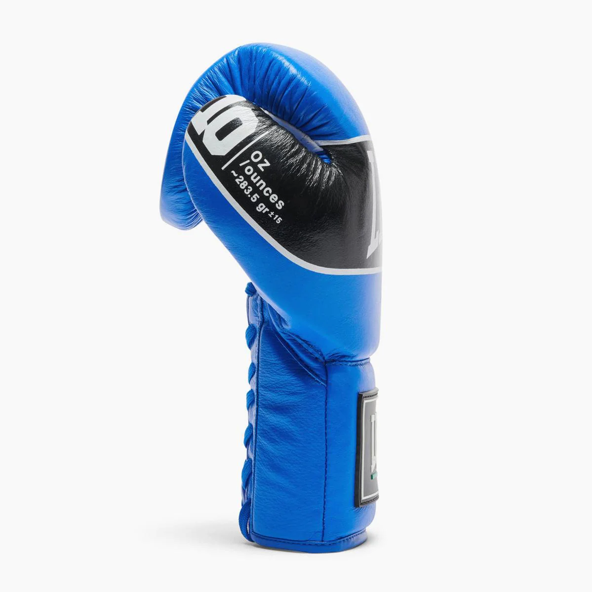 Gants de boxe Leone Shock Pro avec lacets GN057L Bleu  - Image 3