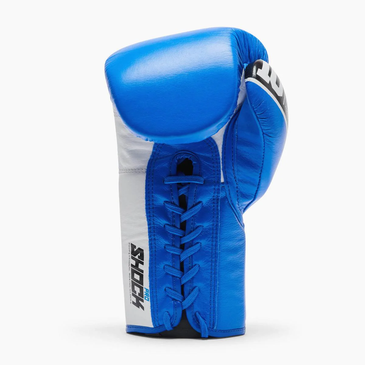 Gants de boxe Leone Shock Pro avec lacets GN057L Bleu  - Image 4