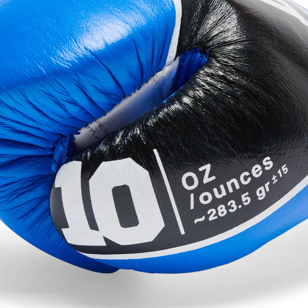 Gants de boxe Leone Shock Pro avec lacets GN057L Bleu  - Image 5