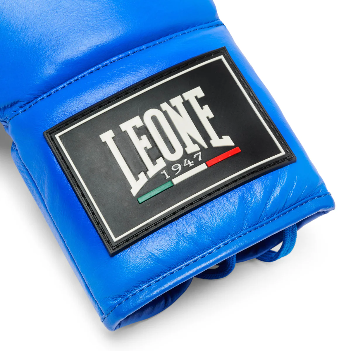 Gants de boxe Leone Shock Pro avec lacets GN057L Bleu  - Image 7