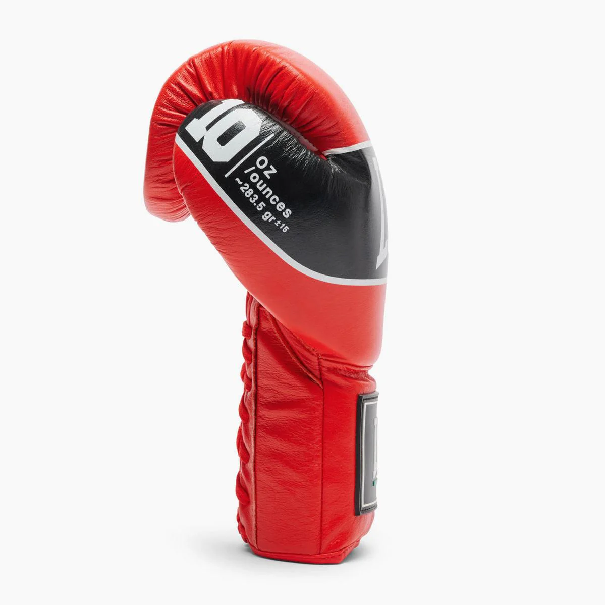 Gants de boxe Leone Shock Pro avec lacets GN057L Rouge  - Image 3