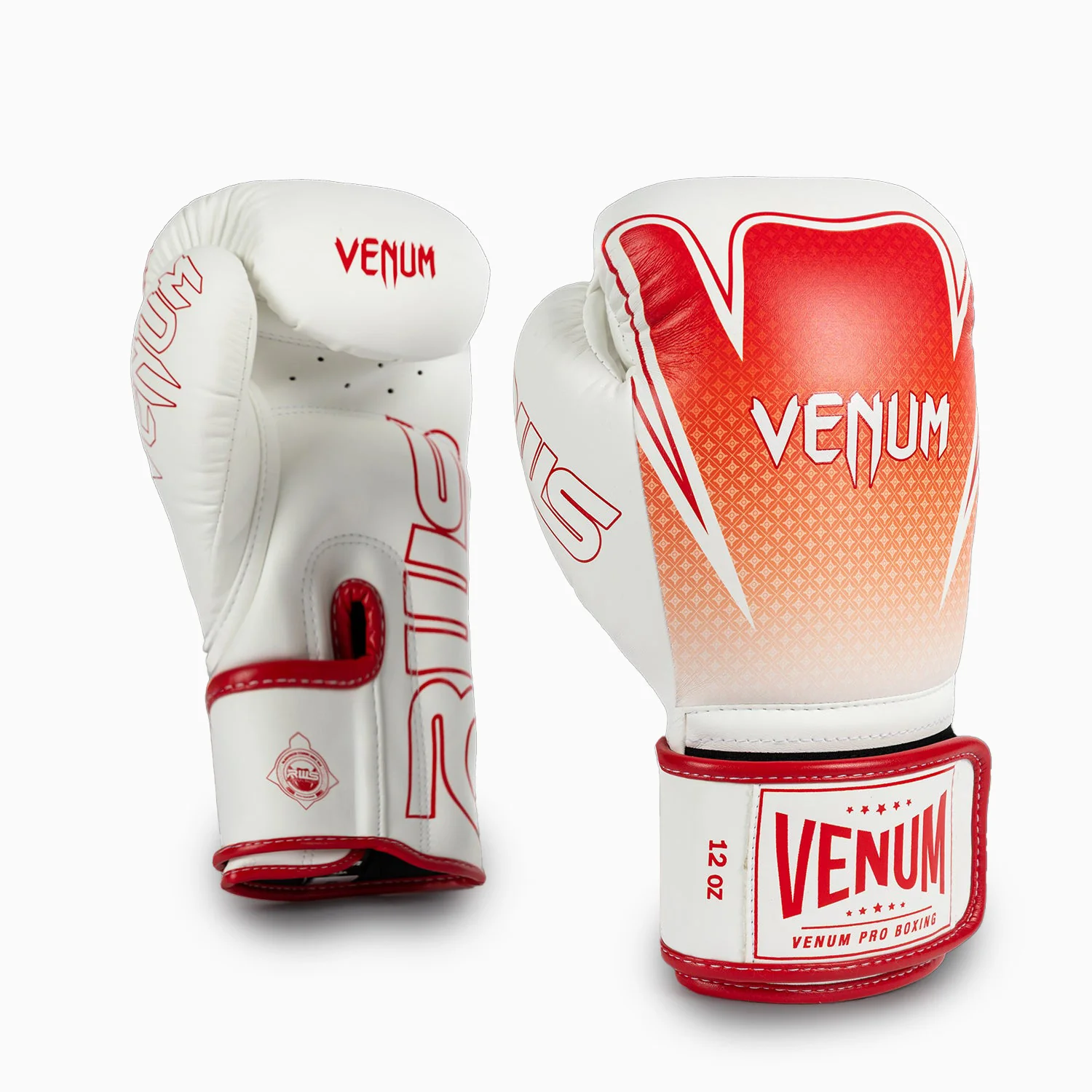 Gants de boxe RWS x Venum 2.0 Blanc-rouge