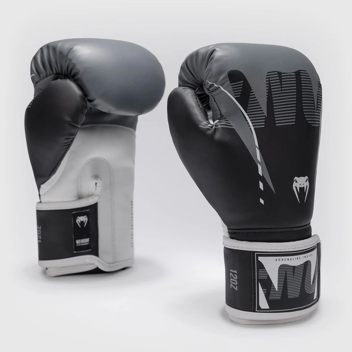 Gants de boxe Venum Adrenaline Noir-gris 
