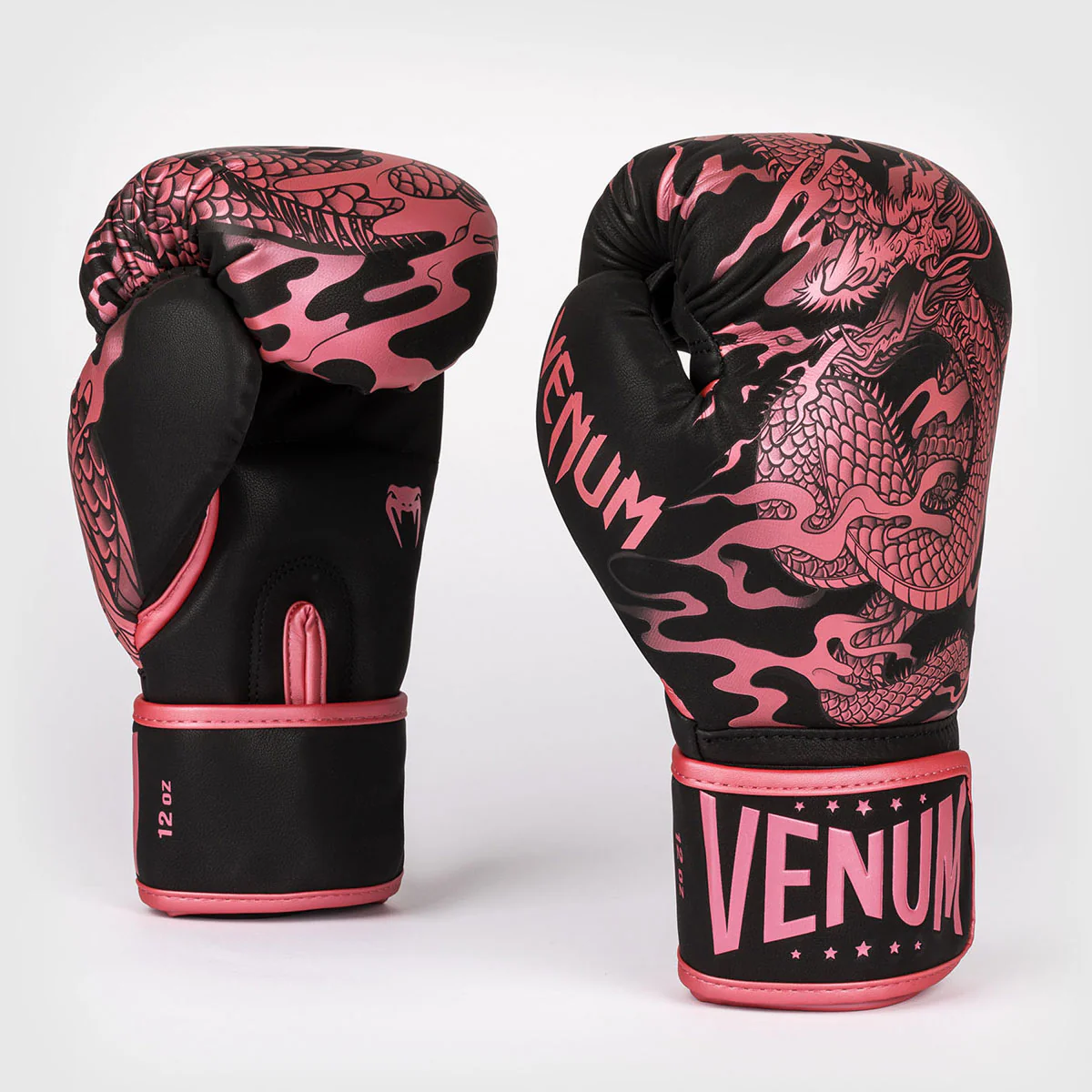 Gants de boxe Venum Dragon's Flight Noir-rose - Image 2