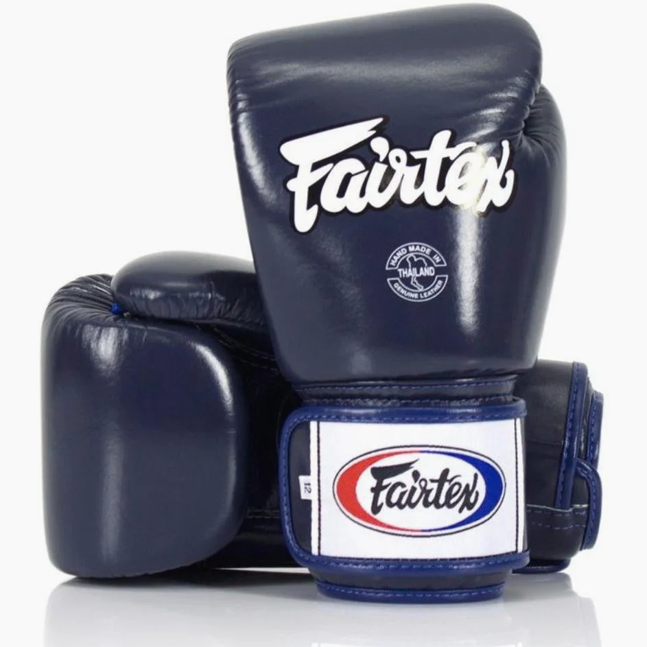 Gants de Muay Thai Fairtex BGV1 Bleu