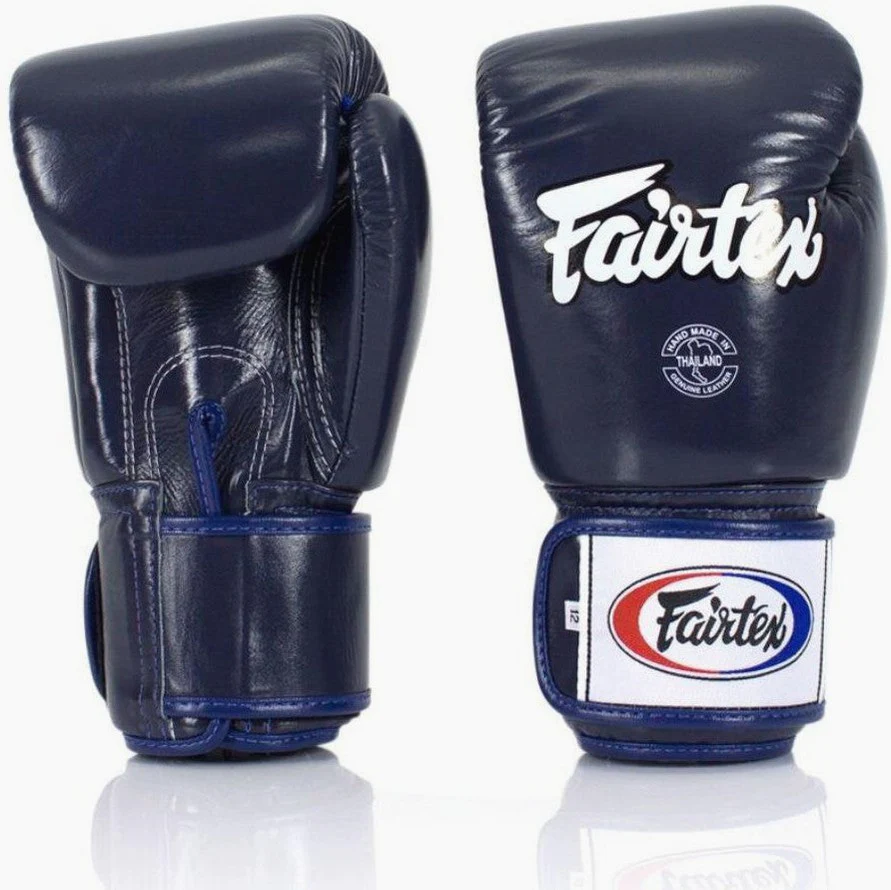 Gants de Muay Thai Fairtex BGV1 Bleu - Image 2
