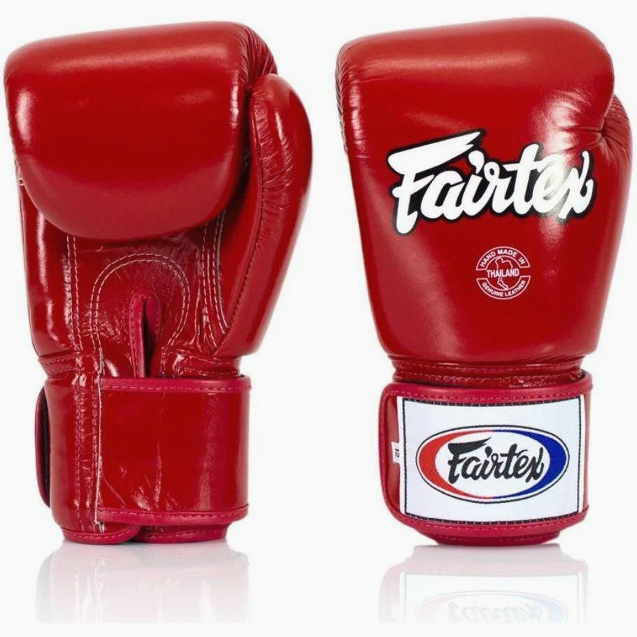 Gants de Muay Thai Fairtex BGV1 Rouge  - Image 2