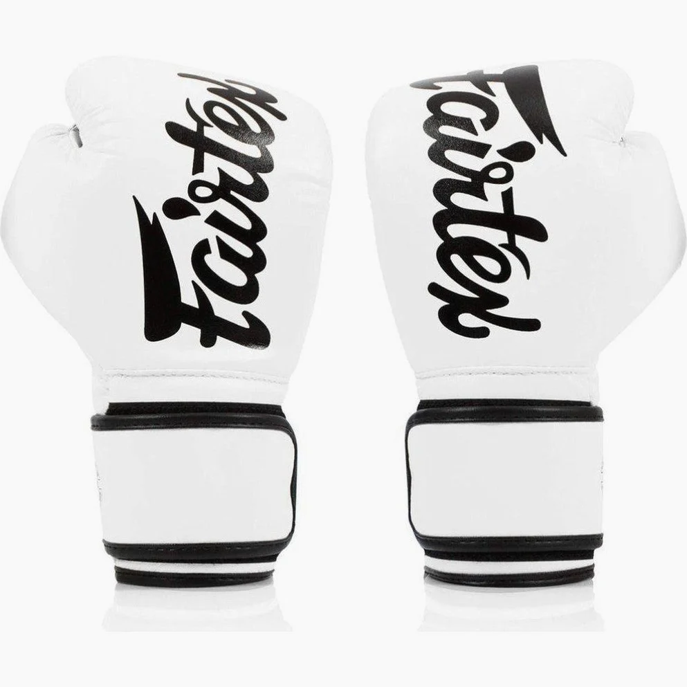 Gants de Muay Thai Fairtex BGV14 Blanc  - Image 2