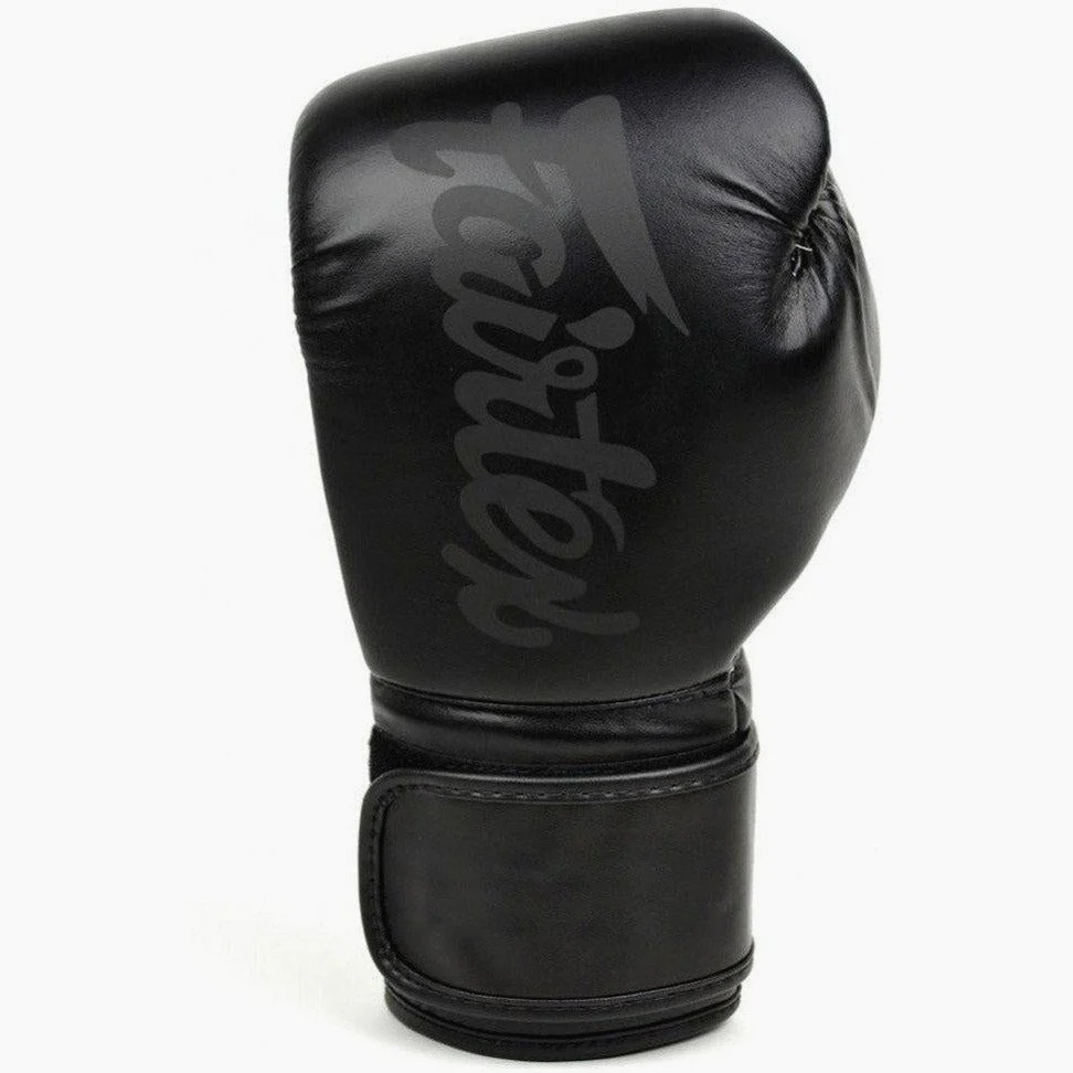 Gants de Muay Thai Fairtex BGV14 Noir-noir  - Image 3