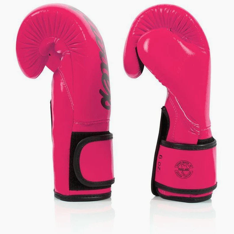 Gants de Muay Thai Fairtex BGV14 Rose - Image 3