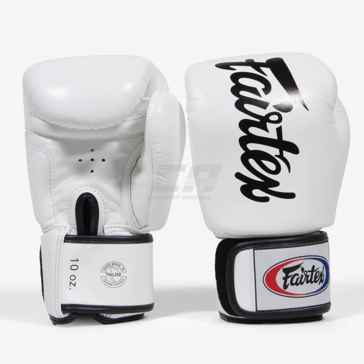 Gants de Muay Thai Fairtex BGV19 Deluxe Blanc  - Image 2
