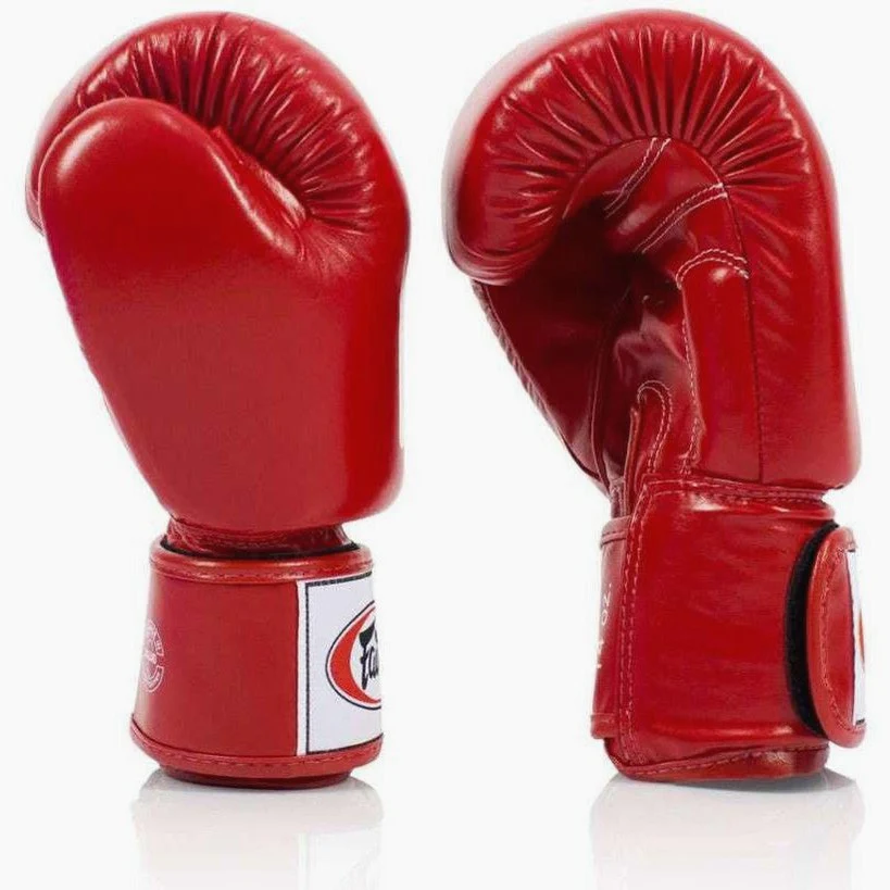 Gants de Muay Thai Fairtex BGV19 Deluxe Rouge  - Image 3