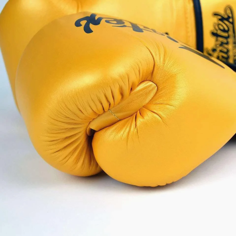 Gants de Muay Thai Fairtex Super Sparring BGV18 Or  - Image 5