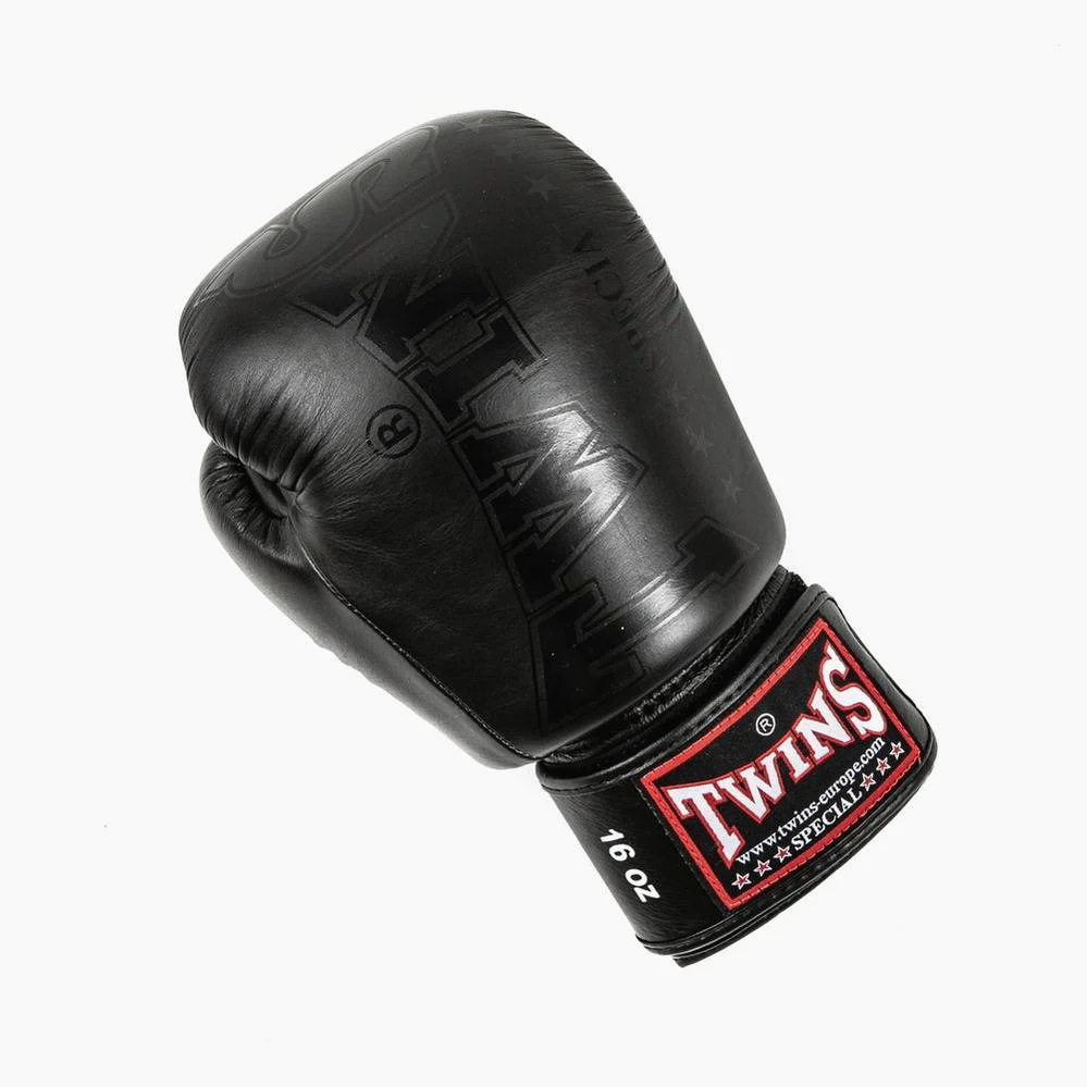 Gants de Muay Thai Twins Special BGVL 8 Core Noir  - Image 3