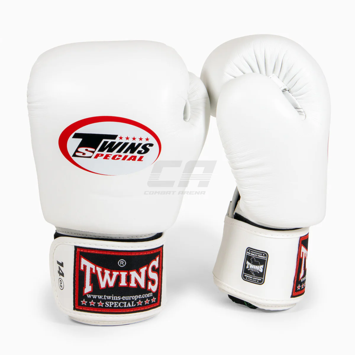 Gants de Muay Thai Twins Special BGVL3 Blanc 