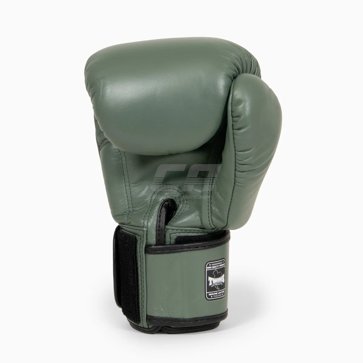 Gants de Muay Thai Twins Special BGVL3 Vert militaire  - Image 4