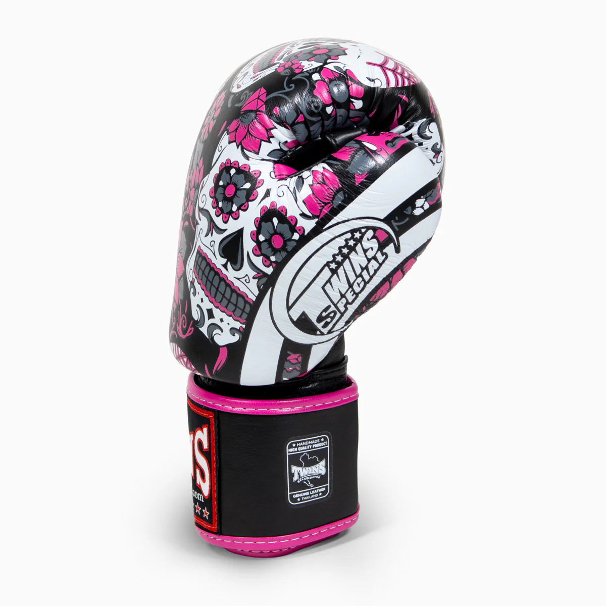 Gants de Muay Thai Twins Special FBGVL 3 Skull Rose  - Image 3