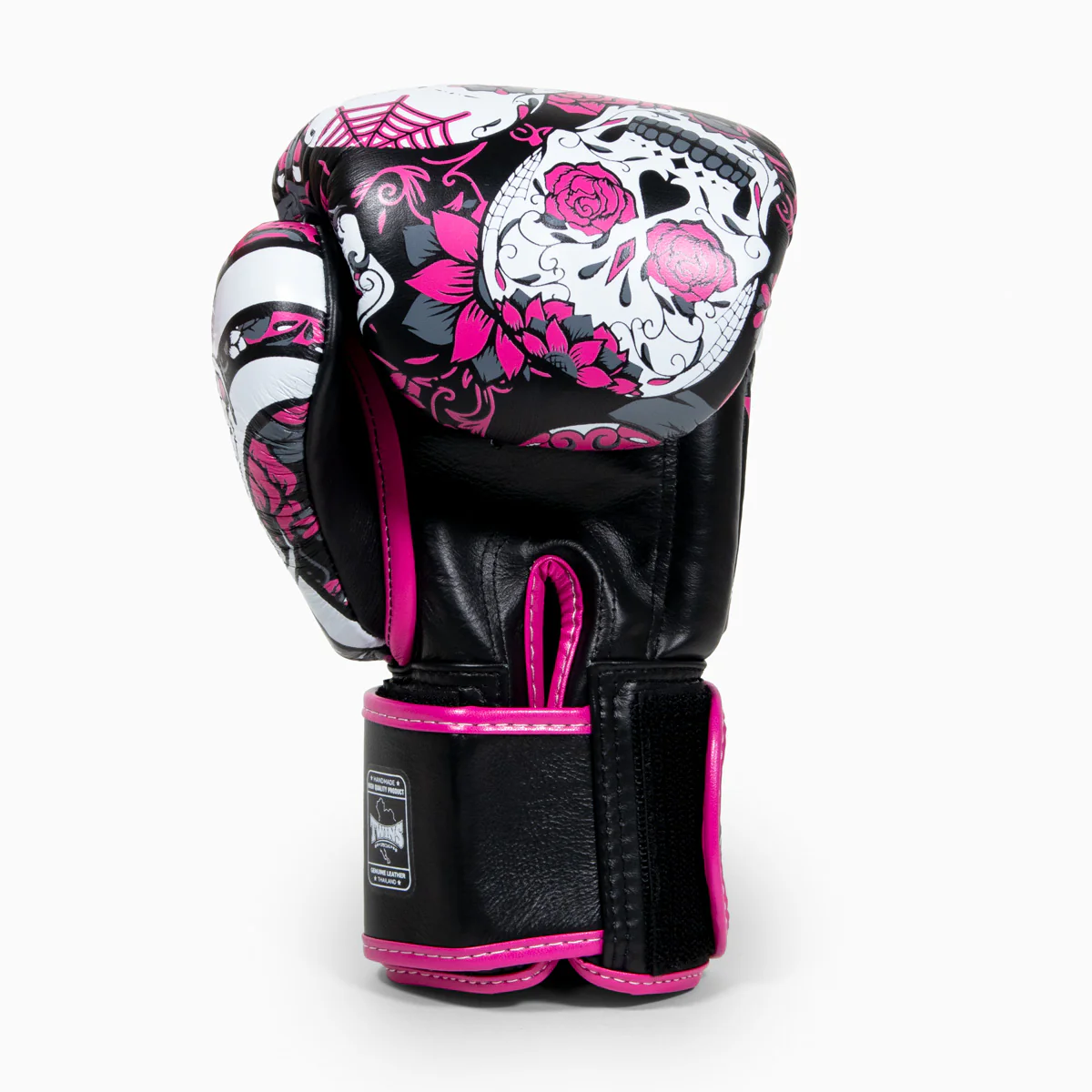 Gants de Muay Thai Twins Special FBGVL 3 Skull Rose  - Image 4