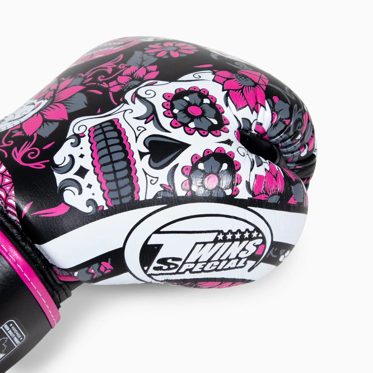 Gants de Muay Thai Twins Special FBGVL 3 Skull Rose  - Image 8