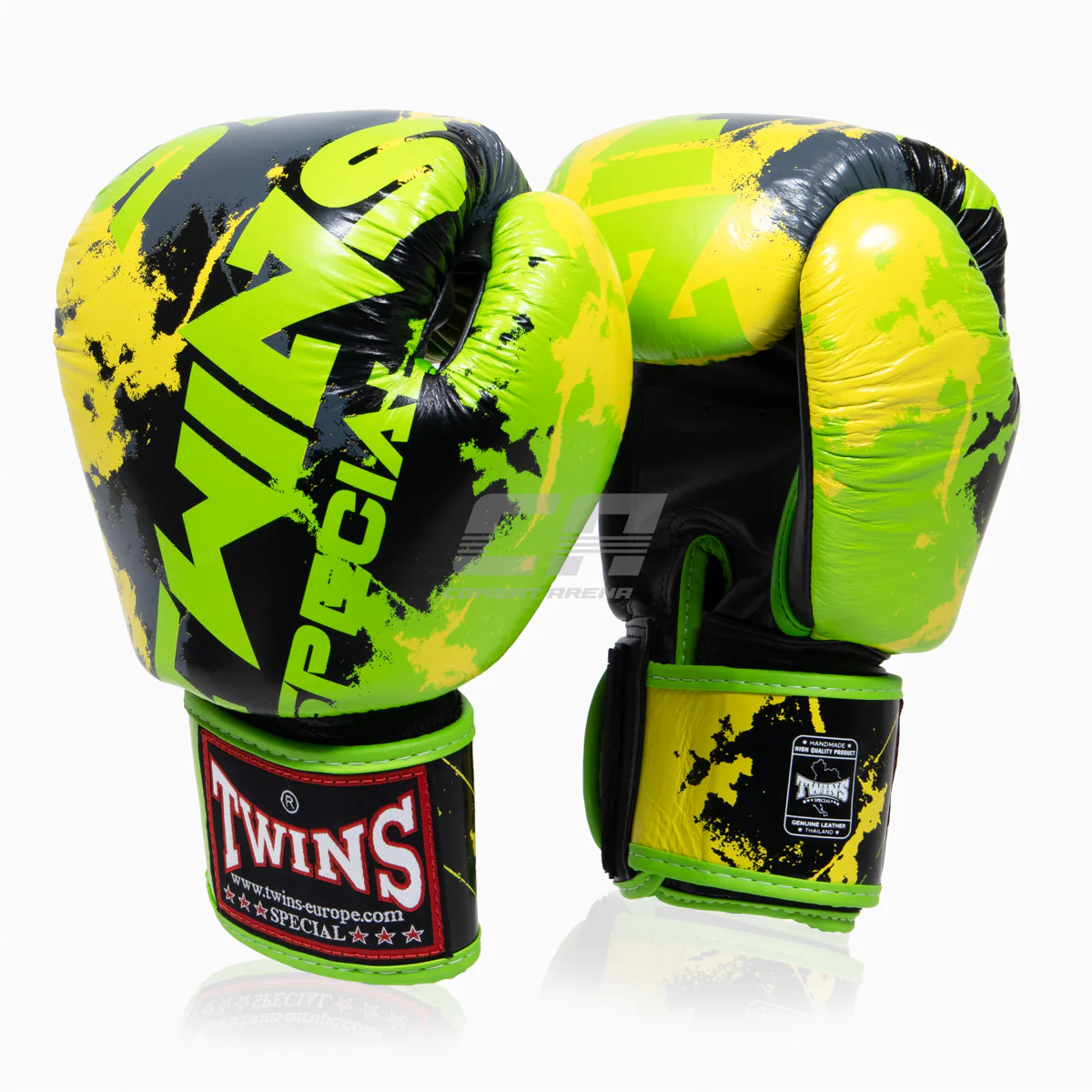 Gants de Muay Thai Twins Special FBGVL3 Candy Vert - Image 2