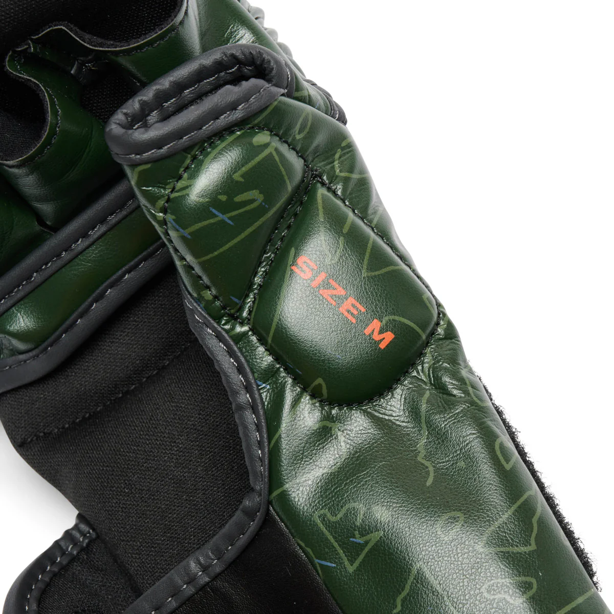 Gants MMA Leone Primal Instinct Entraînement GP116 avec pouce Vert  - Image 7