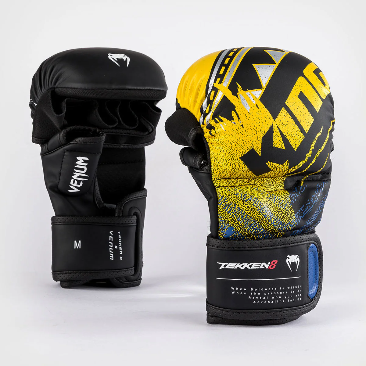Gants MMA Tekken 8 King Noir-jaune 