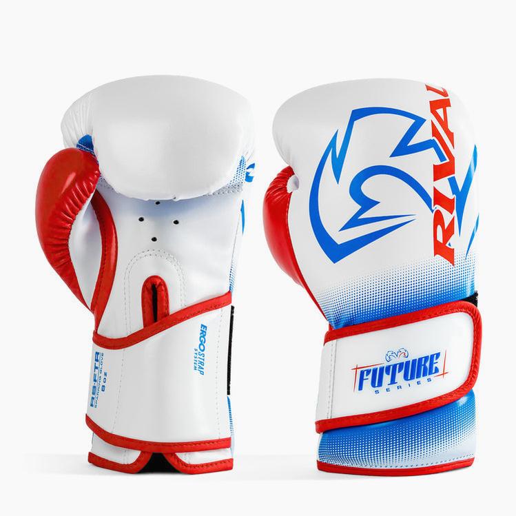 Gants pour enfants Rival Future RS-FTR Blanc-rouge-bleu  - Image 2