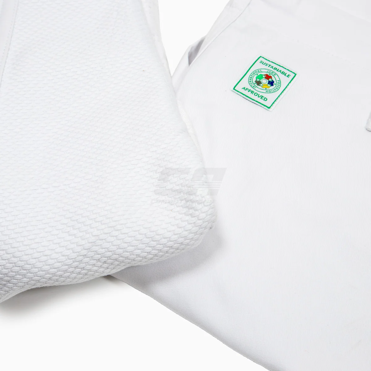 Judogi blanc Adidas J730 Champion III IJF sans bandes  - Image 5