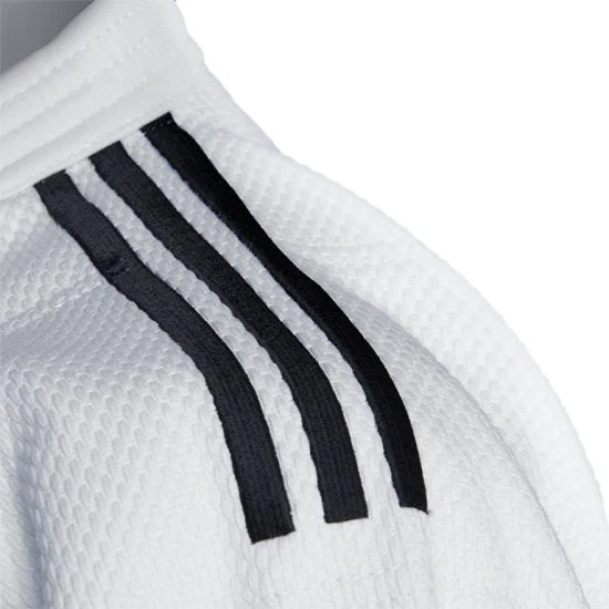Judogi blanc Adidas J730 Champion III IJF Slimfit  - Image 3