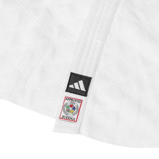Judogi blanc Adidas J730 Champion III IJF Slimfit  - Image 4
