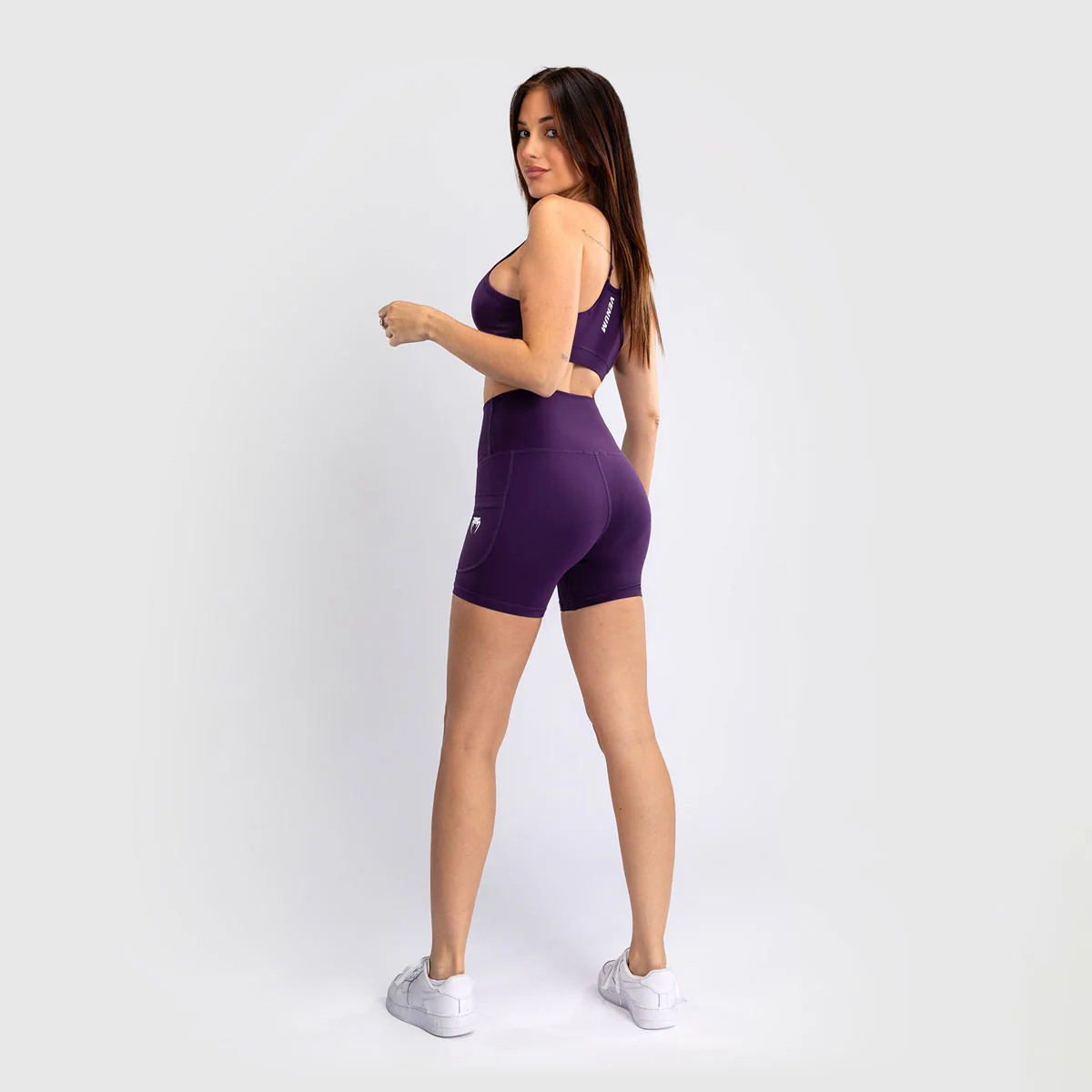 Leggings courts Femme Venum Essential Violet  - Image 4