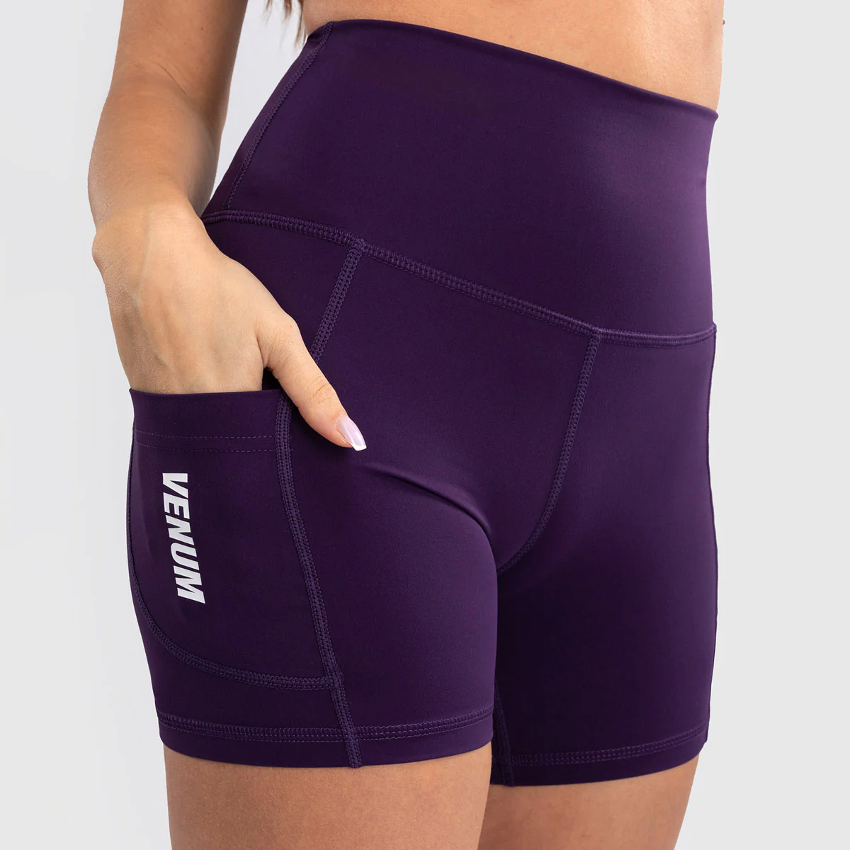 Leggings courts Femme Venum Essential Violet  - Image 6