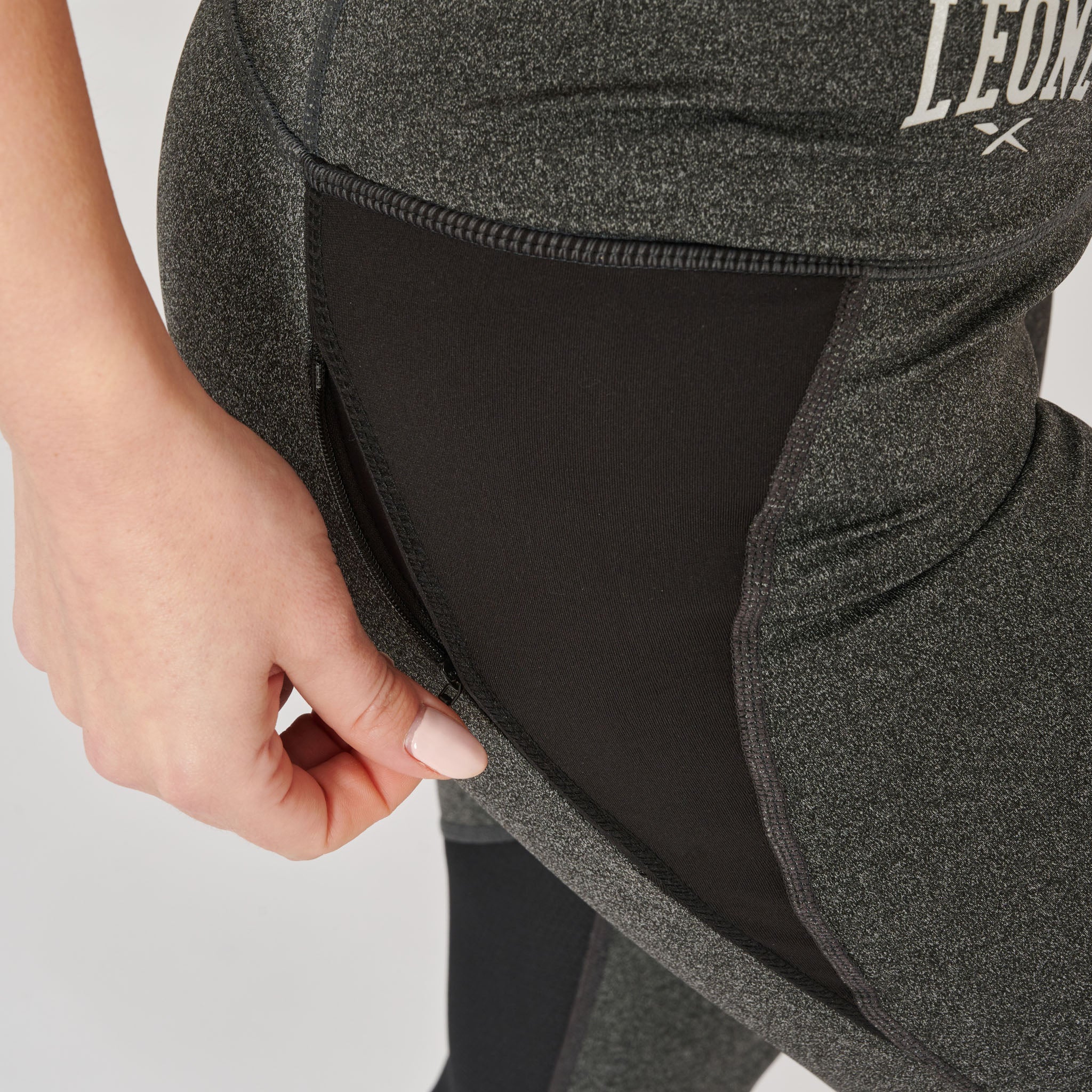 Leggings 7-8 femme Leone Melange ABX625  - Image 9