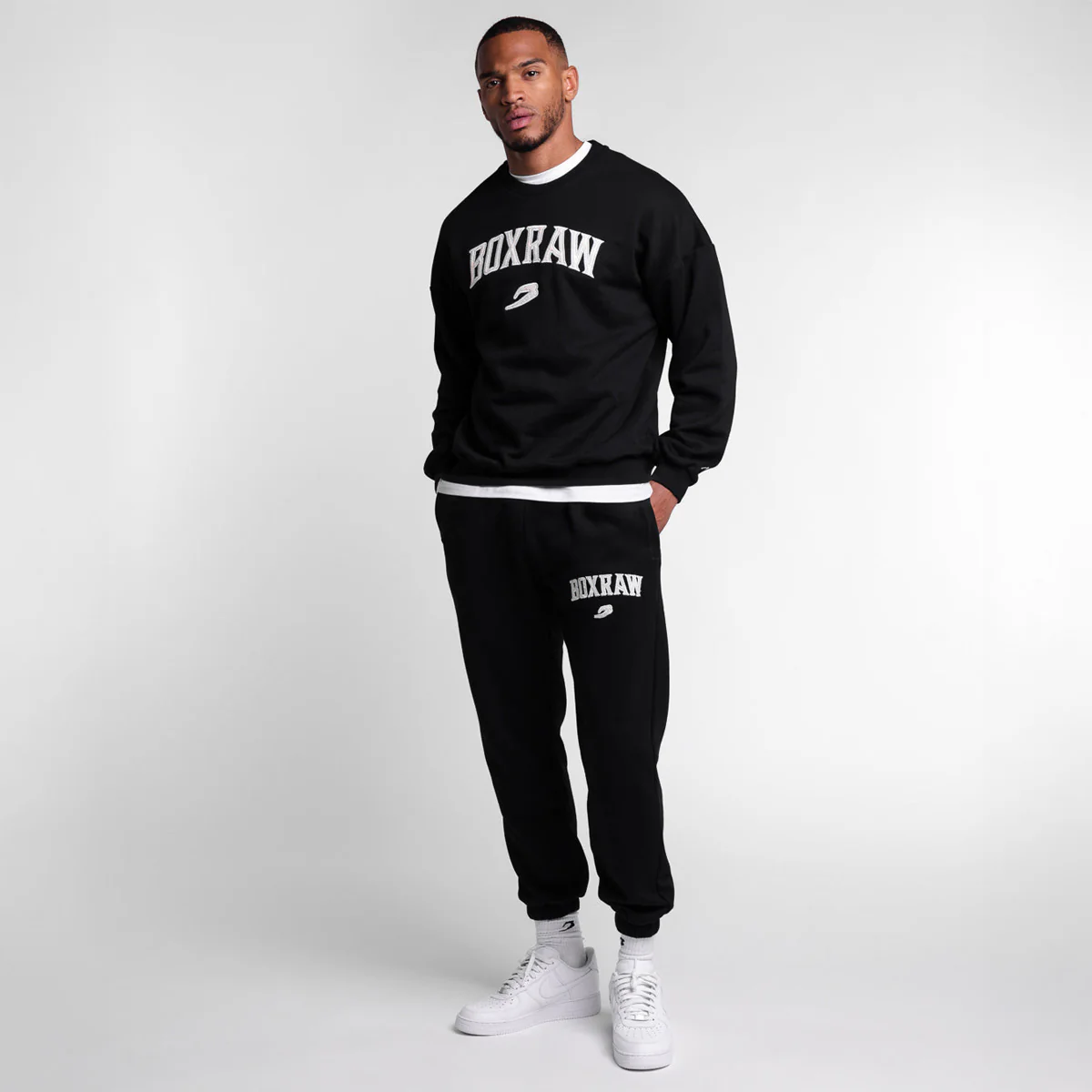 Pantalons Boxraw East Street Noir