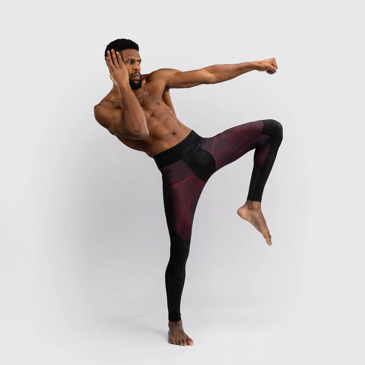 Pantalons de compression Venum G-Fit Air Noir-rouge  - Image 2