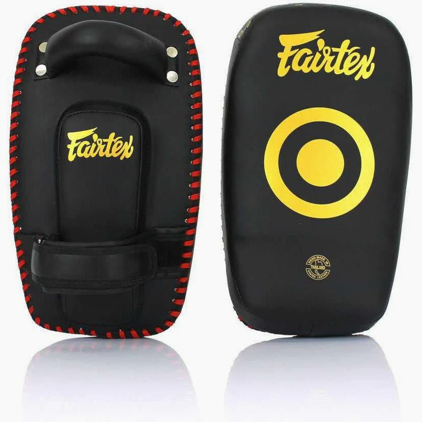 Pao Fairtex Microfibre Courbé Petit KPLC6 Noir-or  - Image 2