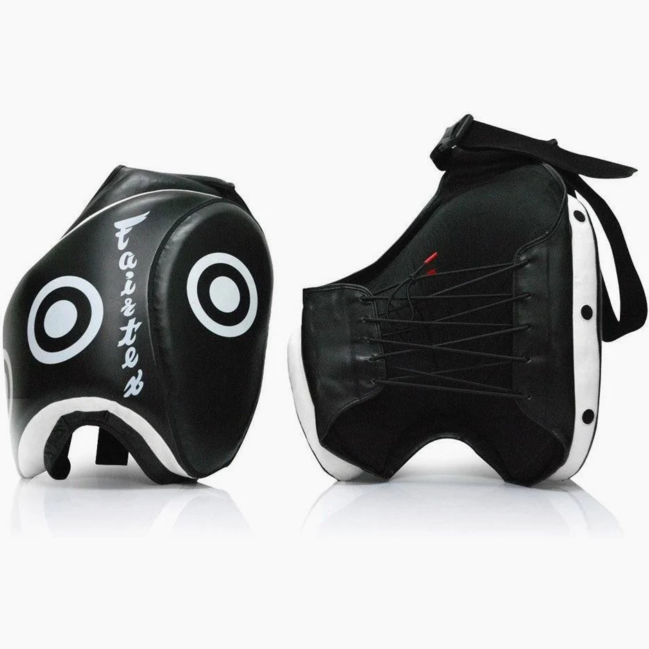 Protections pour les cuisses Fairtex TP3 Noir-blanc - Image 3