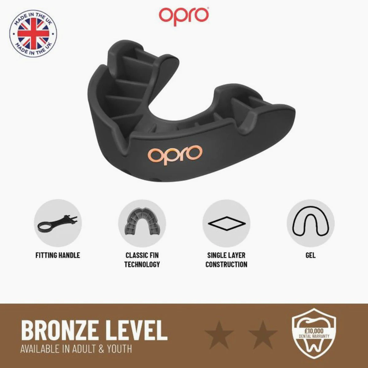 Protège-dents Opro Bronze Self-Fit UFC  - Image 5