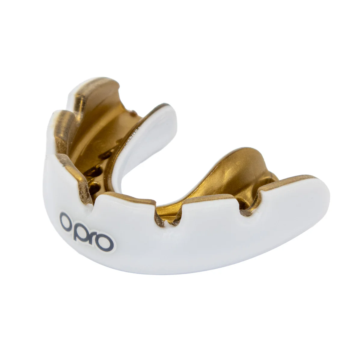 Protège-dents Opro Instant Custom-Fit pour appareil Blanc-or 
