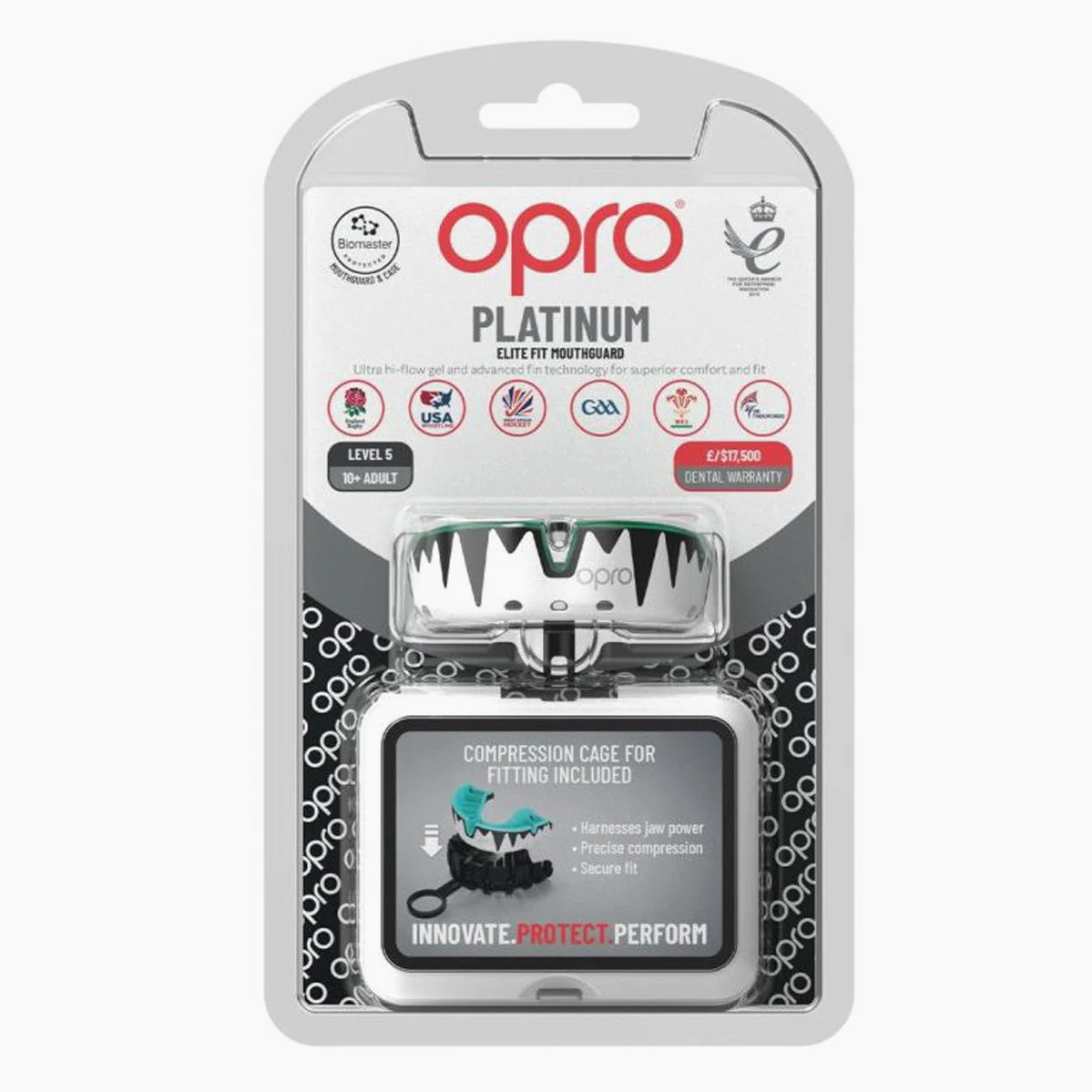 Protège-dents Opro Platinum Fangz - Image 3