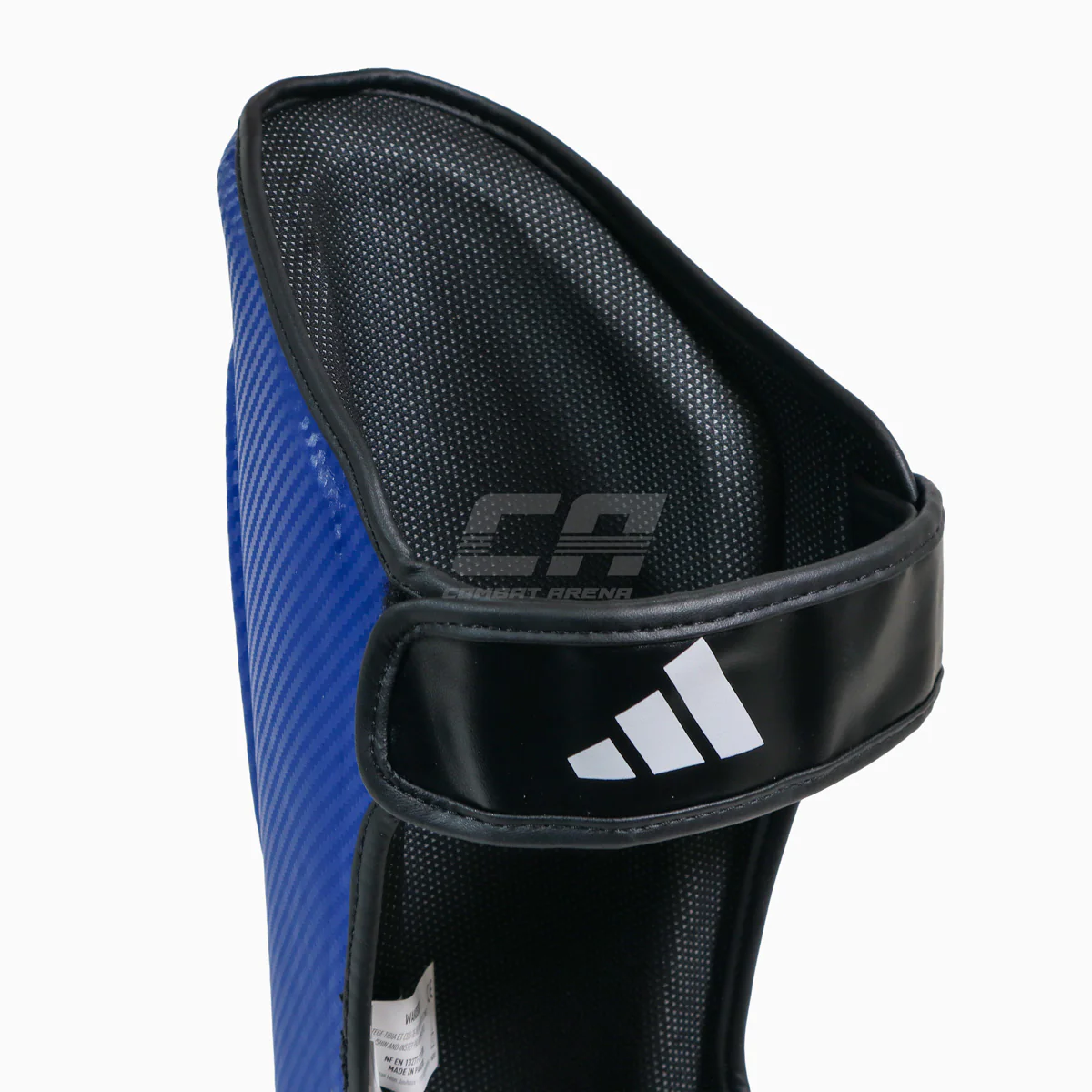 Protège-tibias avec parapet Adidas Pro Kickboxing WAKO Bleu-blanc  - Image 3