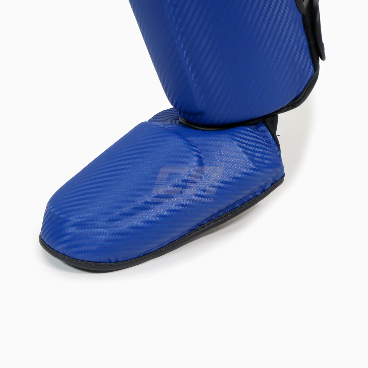 Protège-tibias avec parapet Adidas Pro Kickboxing WAKO Bleu-blanc  - Image 5