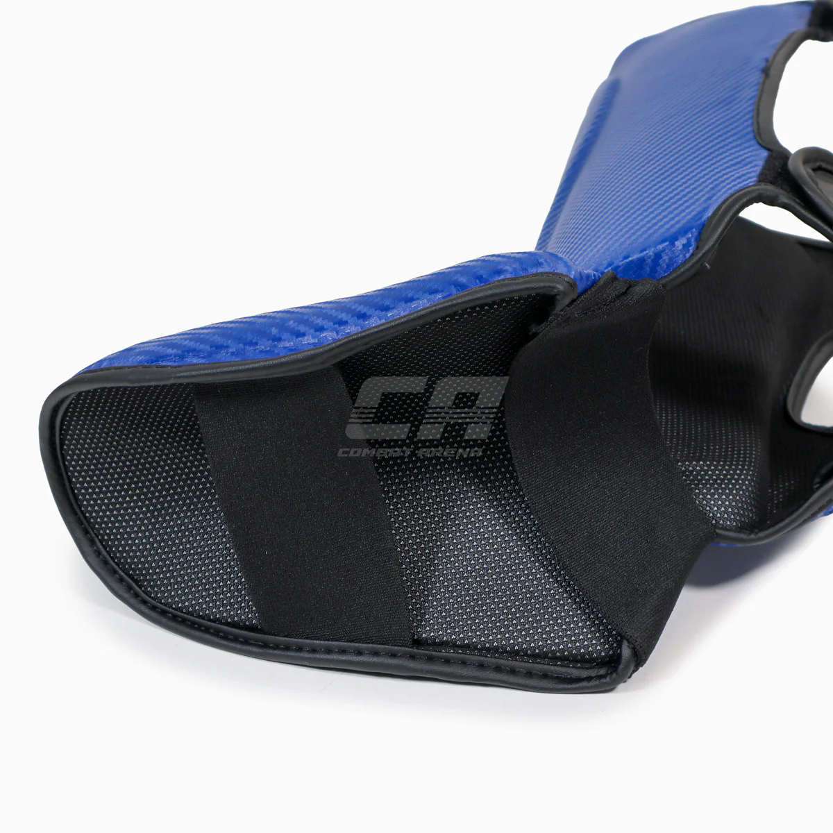 Protège-tibias avec parapet Adidas Pro Kickboxing WAKO Bleu-blanc  - Image 6