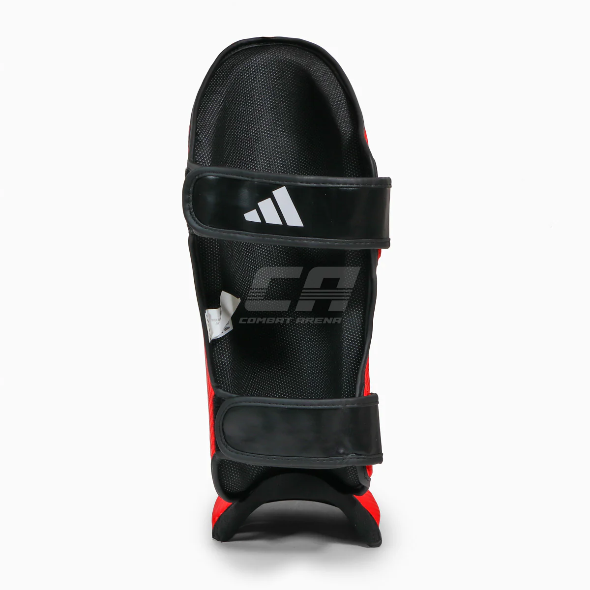 Protège-tibias avec parapet Adidas Pro Kickboxing WAKO Rouge-blanc  - Image 2