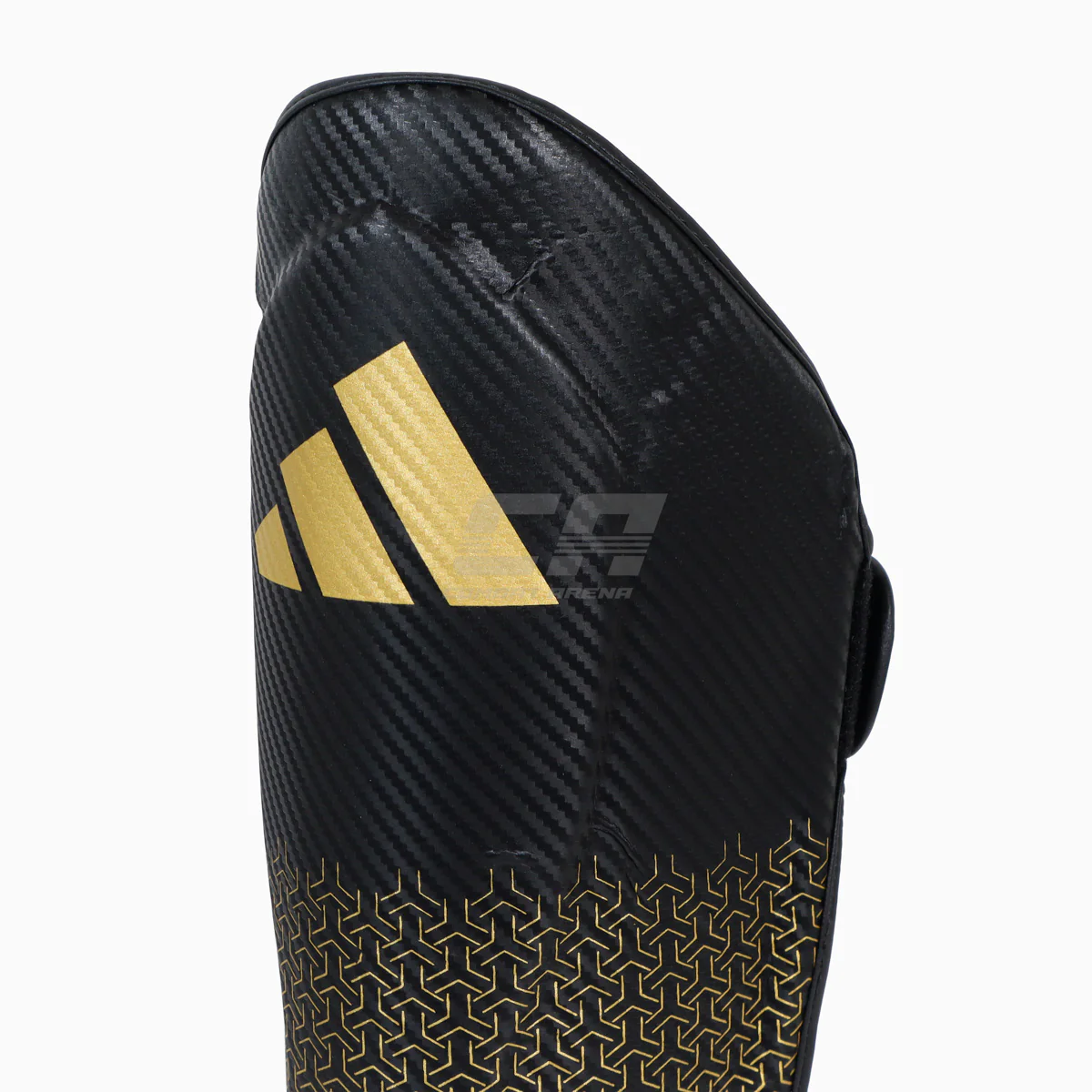 Protège-tibias avec parapied Adidas Pro Kickboxing WAKO Noir-or  - Image 3
